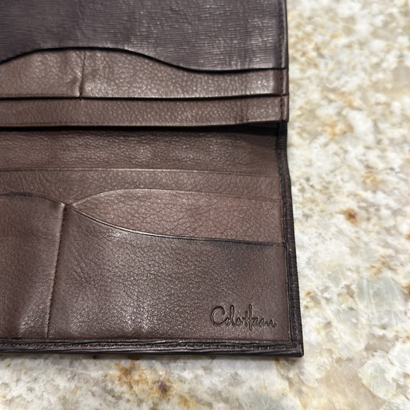 Cole Haan Long leather wallet/ checkbook holder - Picture 4 of 4